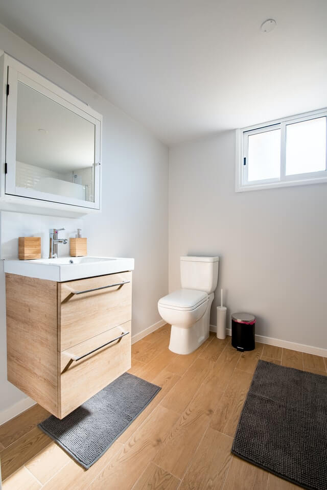 Basement Toilet Installation