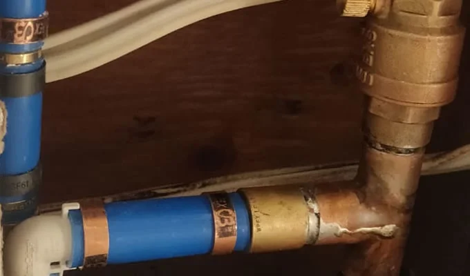 Frozen pipe repairs