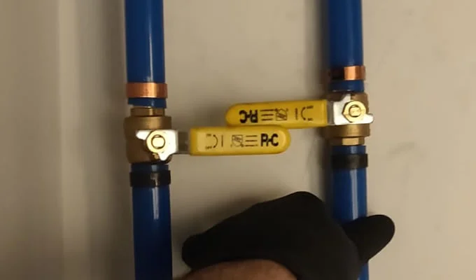 Pipes freeze winter
