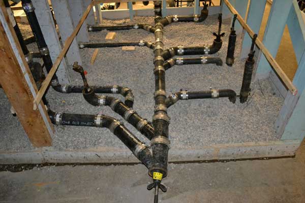Copper Pipe Repair Work