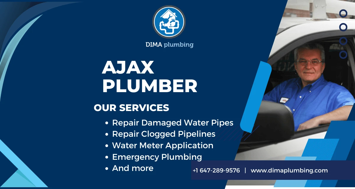 Image saying plumber in Ajax