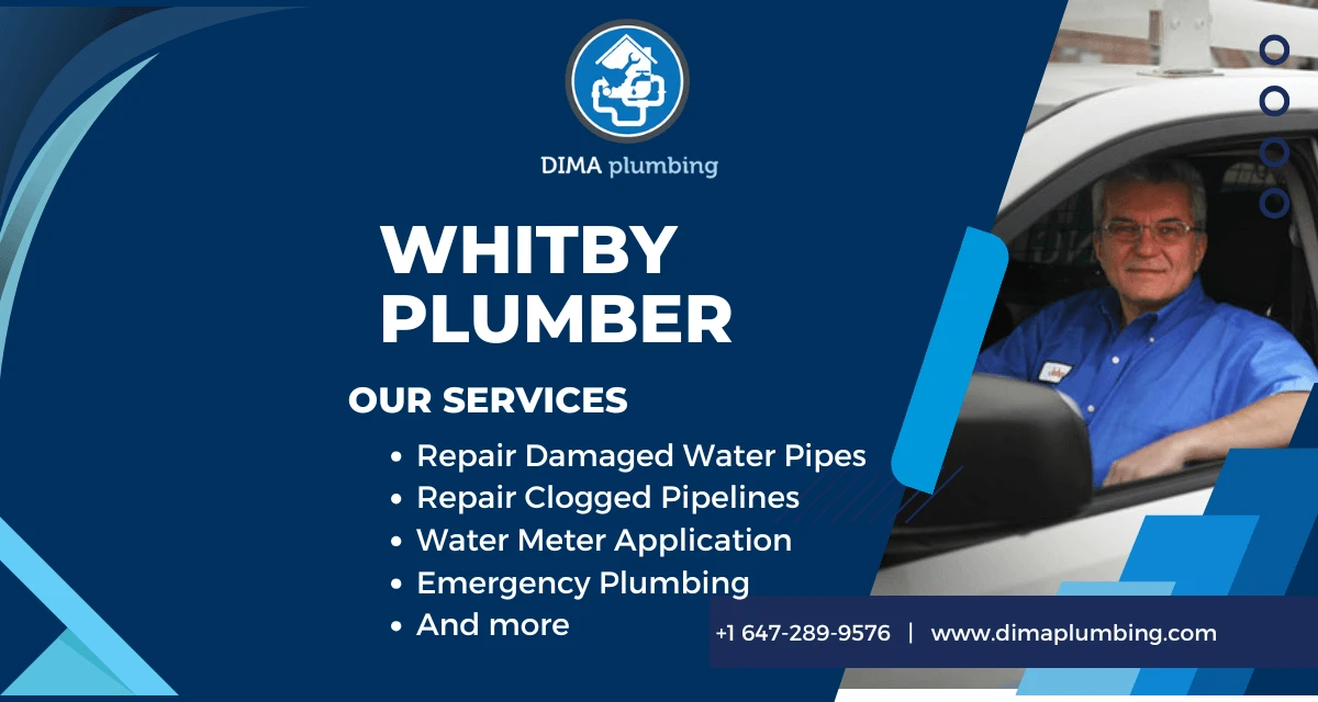 Image saying plumber in Whitby